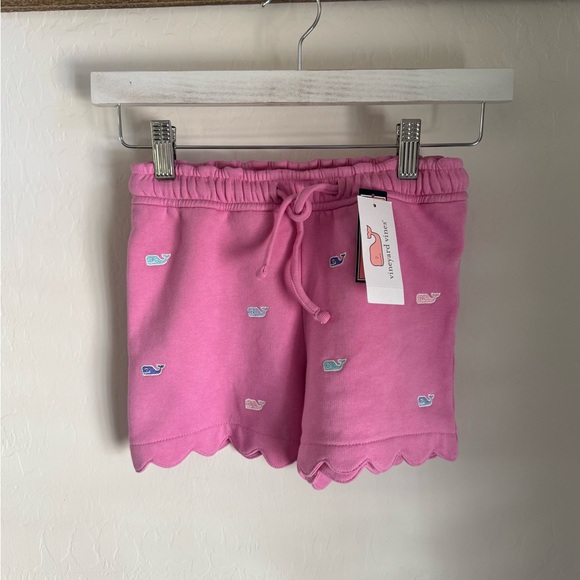 Vineyard Vines Girls Shorts – Pink Whale Print – Size 5/6 NWT - Picture 1 of 5